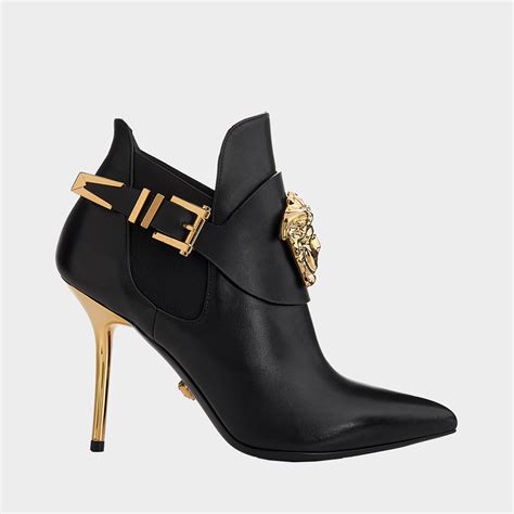 versace red dress shoes|Versace palazzo high heels.